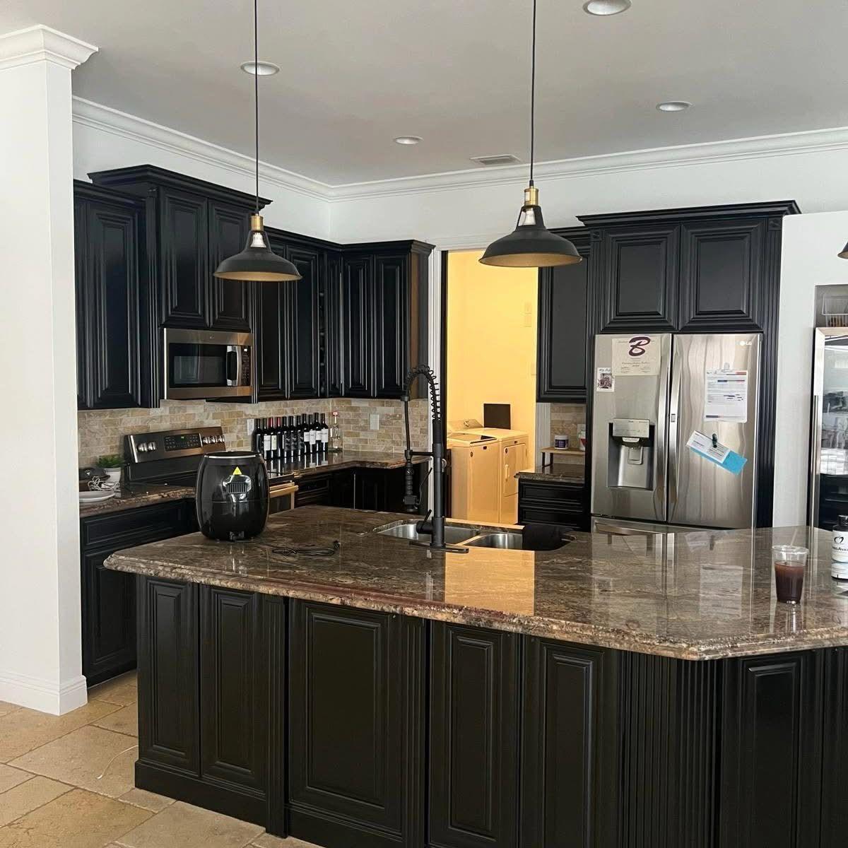 Kitchen cabinets painting