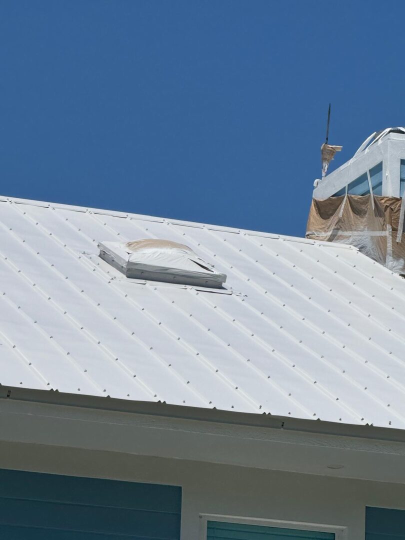 Exterior roof and house painting