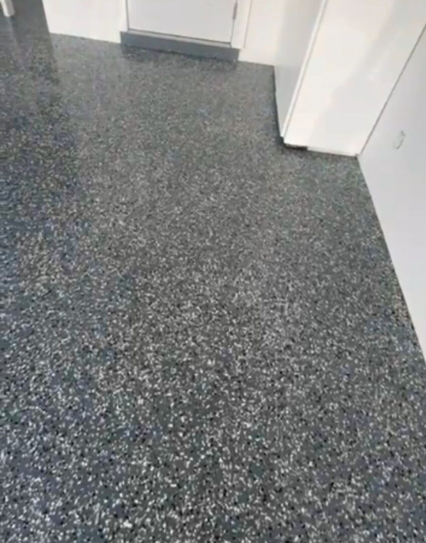 Garage floor coating