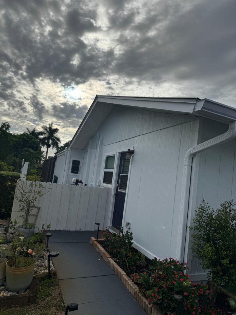 Exterior house painting